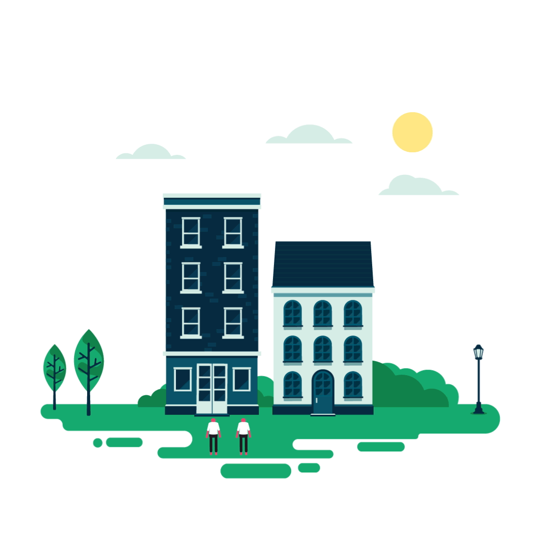 Sunset in the mountains